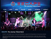 Tablet Screenshot of journey-tribute-band.com